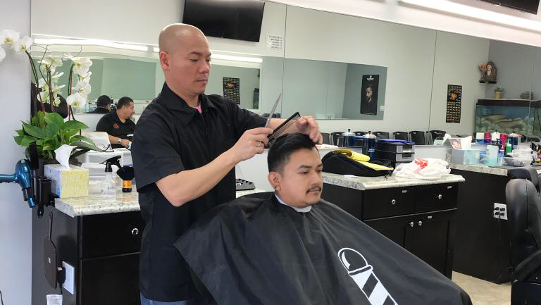 Mens Haircut in Escondido CA