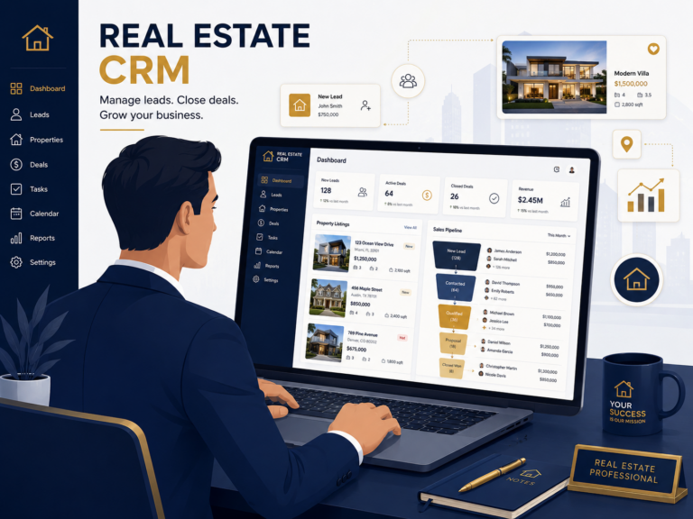 Best CRM for real estate agents 2026 comparison guide