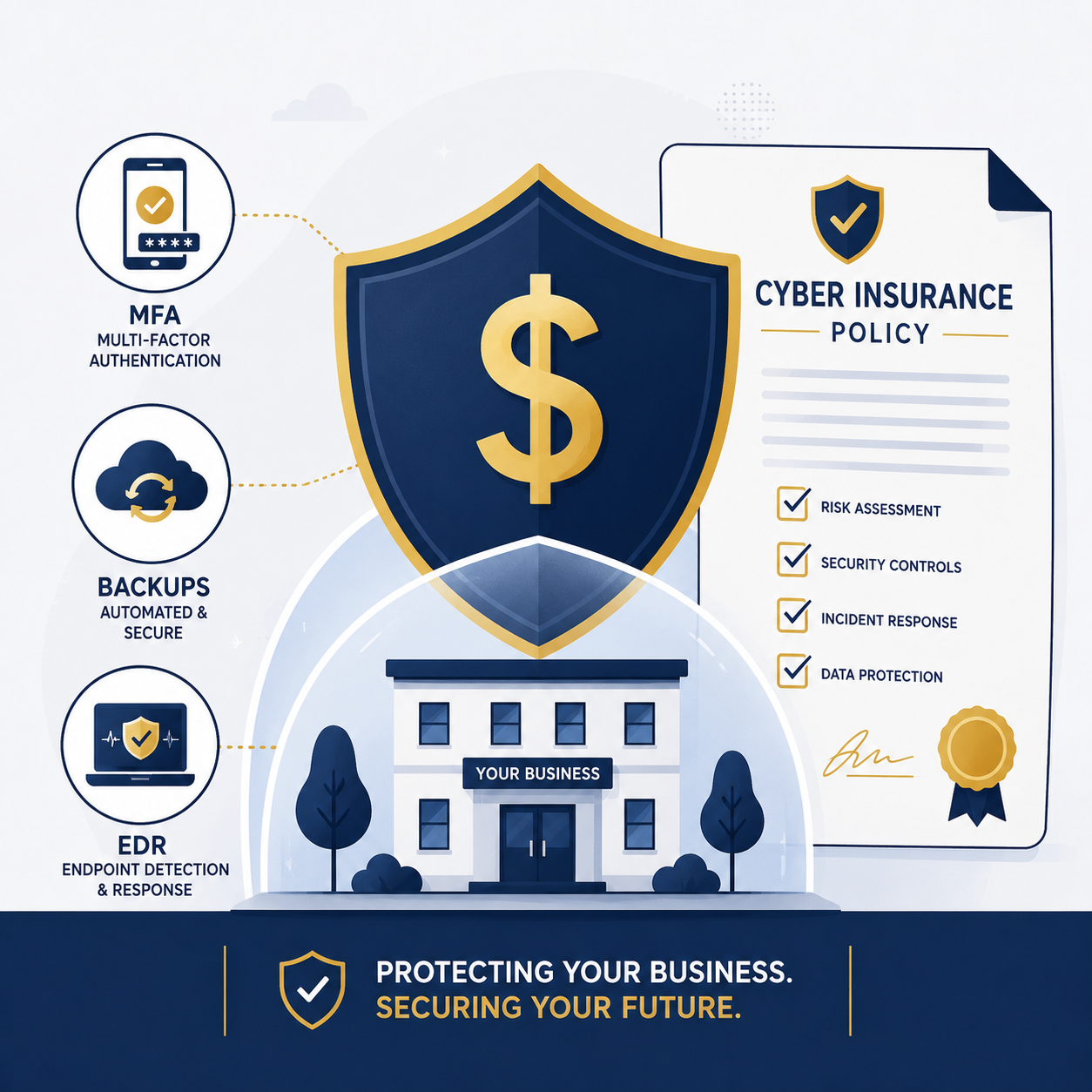Cyber insurance requirements for small business 2026 guide