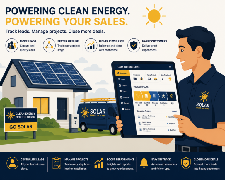 Best CRM for solar companies 2026 comparison guide