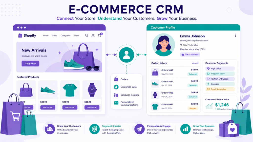 Best CRM for ecommerce 2026 comparison guide