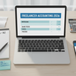 Comparison of accounting software for freelancers in 2026 with invoice, bank feeds, and tax features for US/UK/CA/NZ